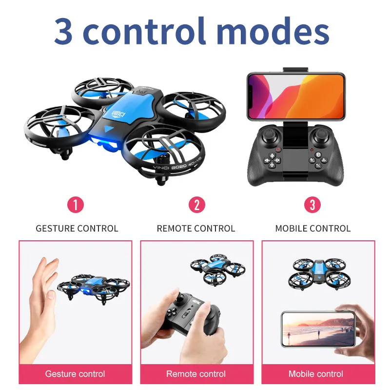 Новый мини-дрон V8 с камерой 4 – обзор и цена Drone Camera Professional