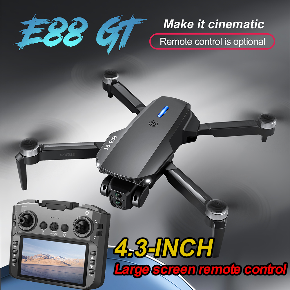 НОВЫЙ Дрон E88GT с оптическим  – обзор и цена Drone Camera Professional